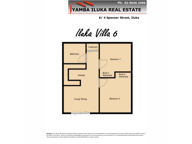 6/4 Spenser Street, Iluka NSW 2466 Floorplan