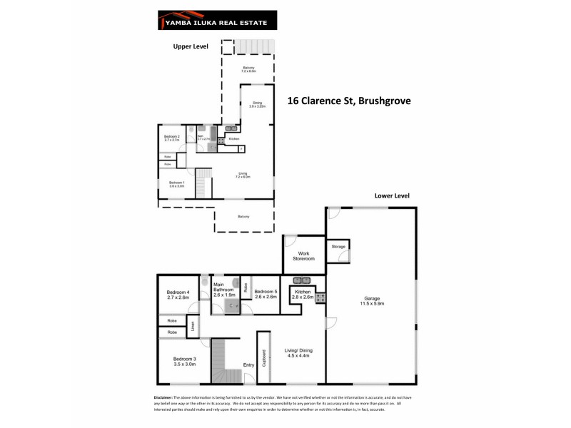 16 Clarence Street, Brushgrove NSW 2460 Floorplan
