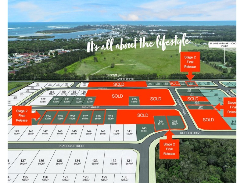 250/22 Carrs Drive, Yamba NSW 2464