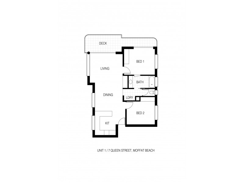 1/7 Queen Street, Moffat Beach QLD 4551 Floorplan