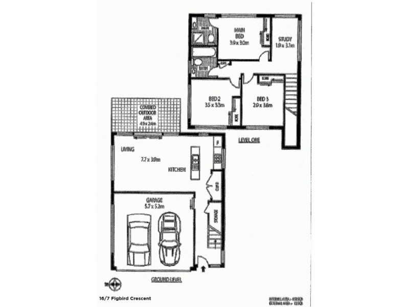 16/7 Figbird Crescent, Buderim QLD 4556 Floorplan
