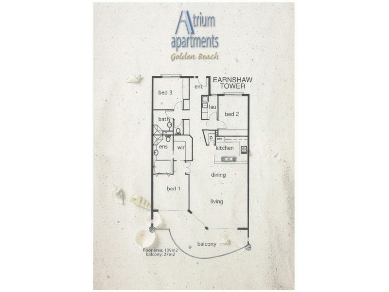 U14 Atrium 40 Esplanade, Golden Beach QLD 4551 Floorplan