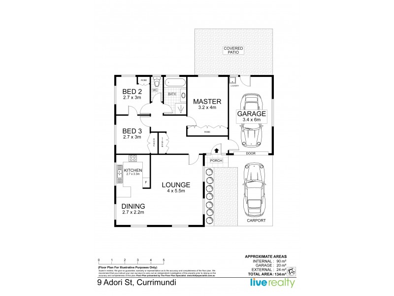 9 Adori Street, Currimundi QLD 4551 Floorplan