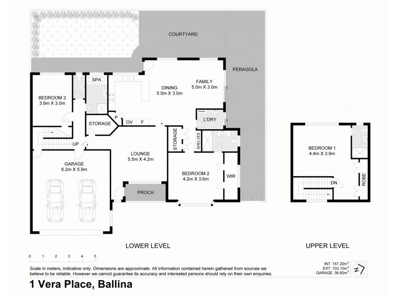 1 Vera Place, Ballina NSW 2478 Floorplan