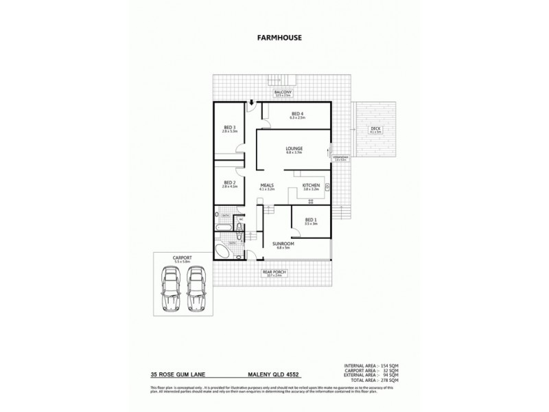 Maleny QLD 4552 Floorplan