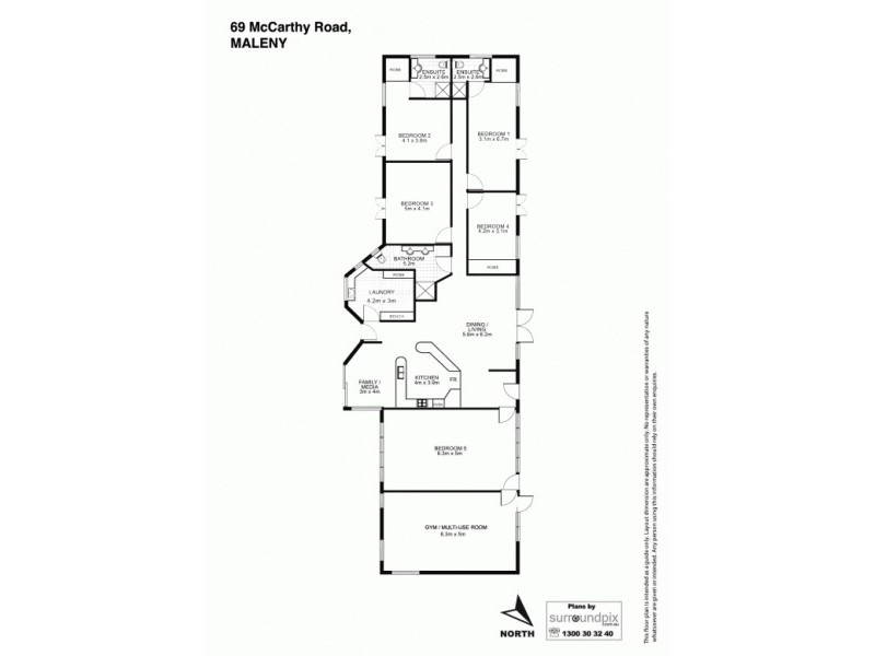 69 McCarthy Road, Maleny QLD 4552 Floorplan