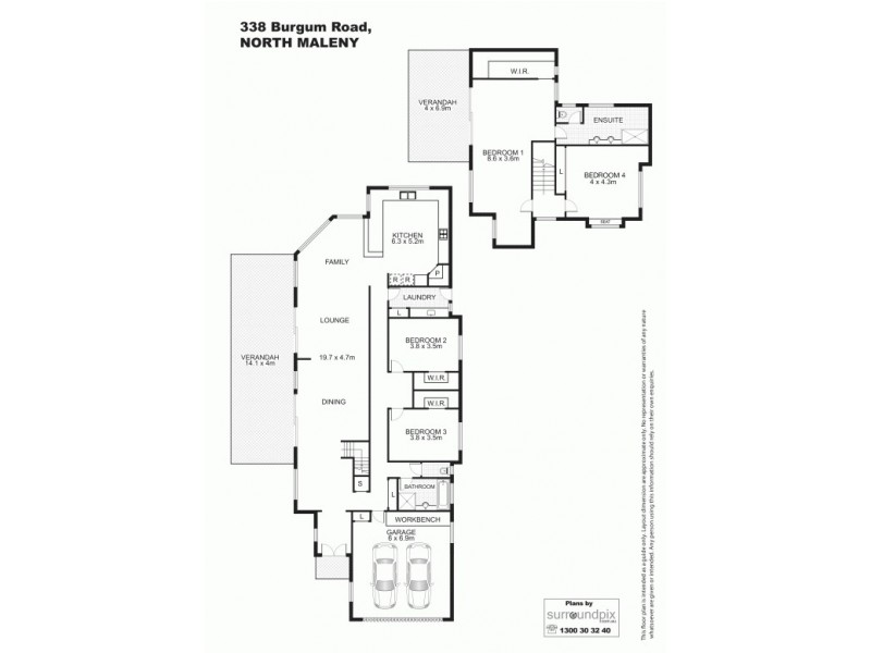 338 Burgum Road, Maleny QLD 4552 Floorplan