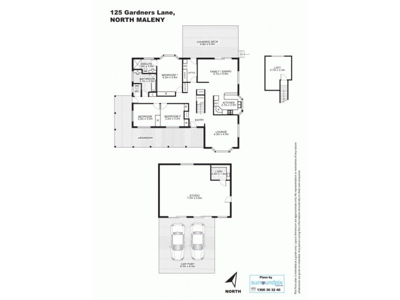125 Gardners Lane, Maleny QLD 4552 Floorplan
