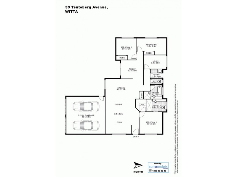 39 Ravensberg Drive, Maleny QLD 4552 Floorplan