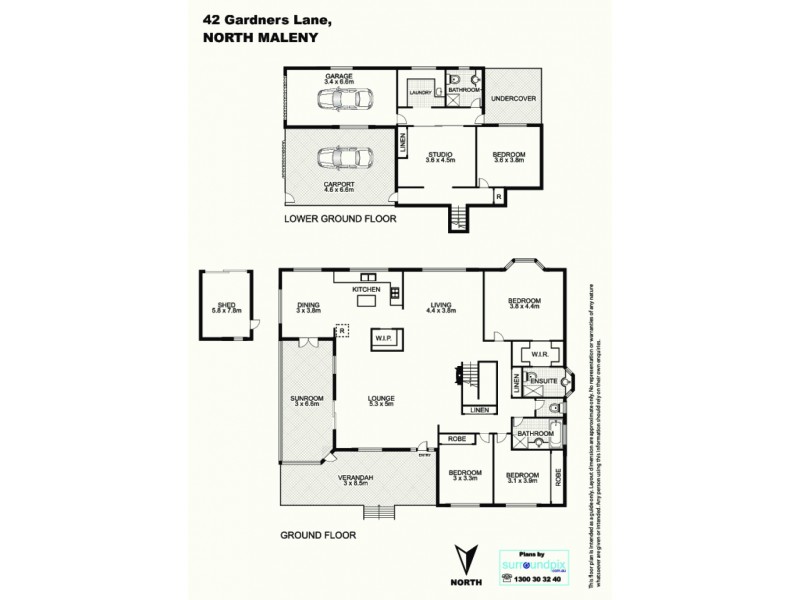 42 Gardners Lane, Maleny QLD 4552 Floorplan