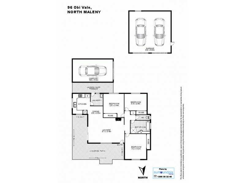 96 Obi Vale, Maleny QLD 4552 Floorplan
