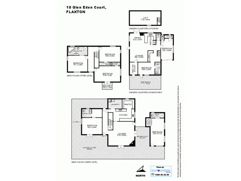 10 Glen Eden Court, Flaxton QLD 4560 Floorplan
