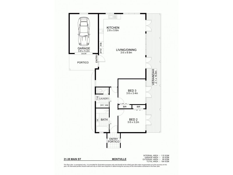 31-35 Main Street, Montville QLD 4560 Floorplan