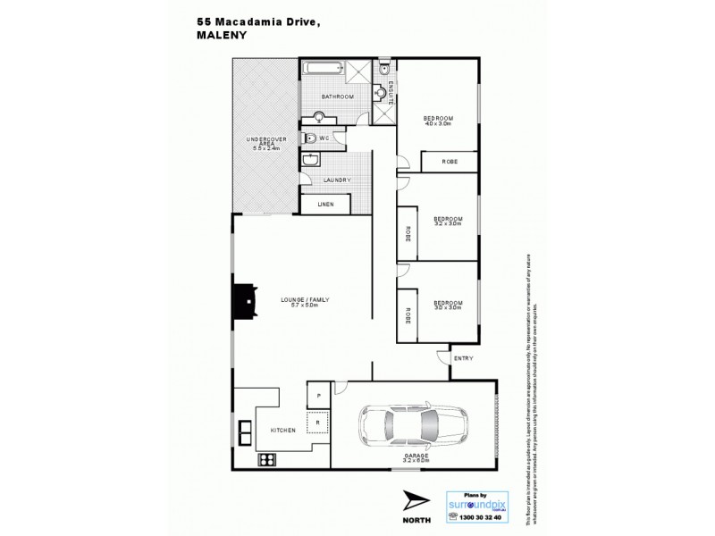 55 Macadamia Drive, Maleny QLD 4552 Floorplan