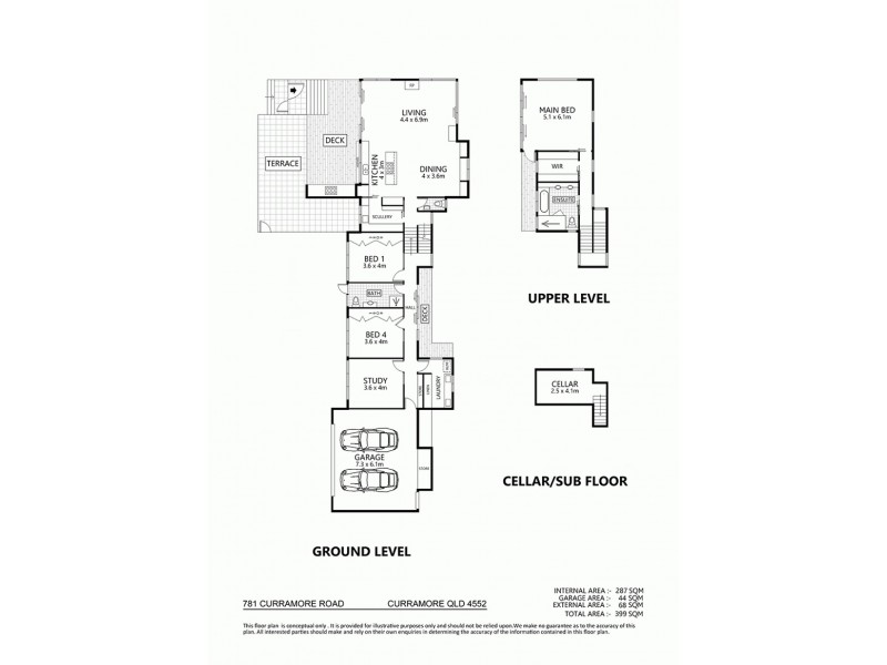 781 Curramore Road, Maleny QLD 4552 Floorplan