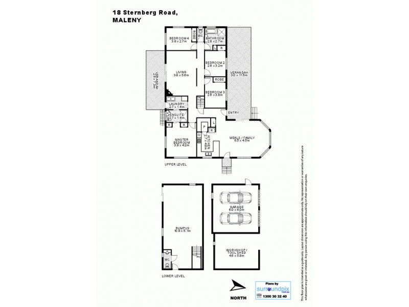 18 Sternberg Road, Maleny QLD 4552 Floorplan