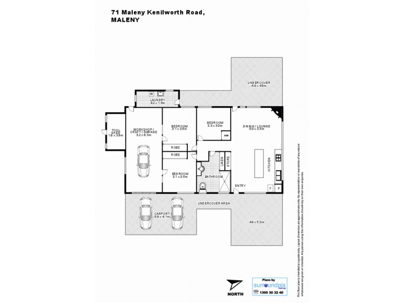 71 Maleny-Kenilworth Road, Maleny QLD 4552 Floorplan
