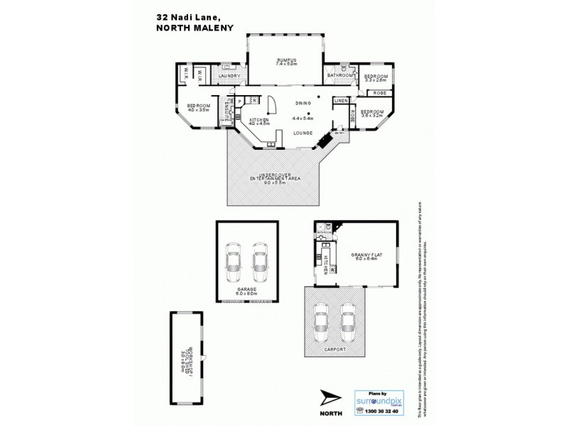 32 Nadi Lane, Maleny QLD 4552 Floorplan