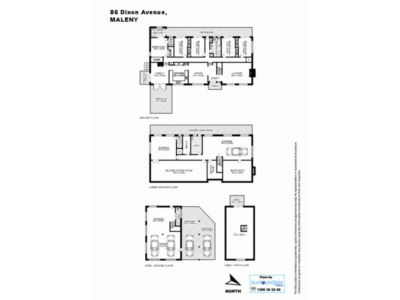86 Dixon Ave, Maleny QLD 4552 Floorplan