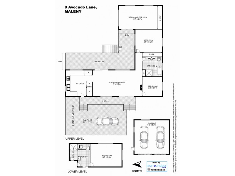 9 Avocado Lane, Maleny QLD 4552 Floorplan