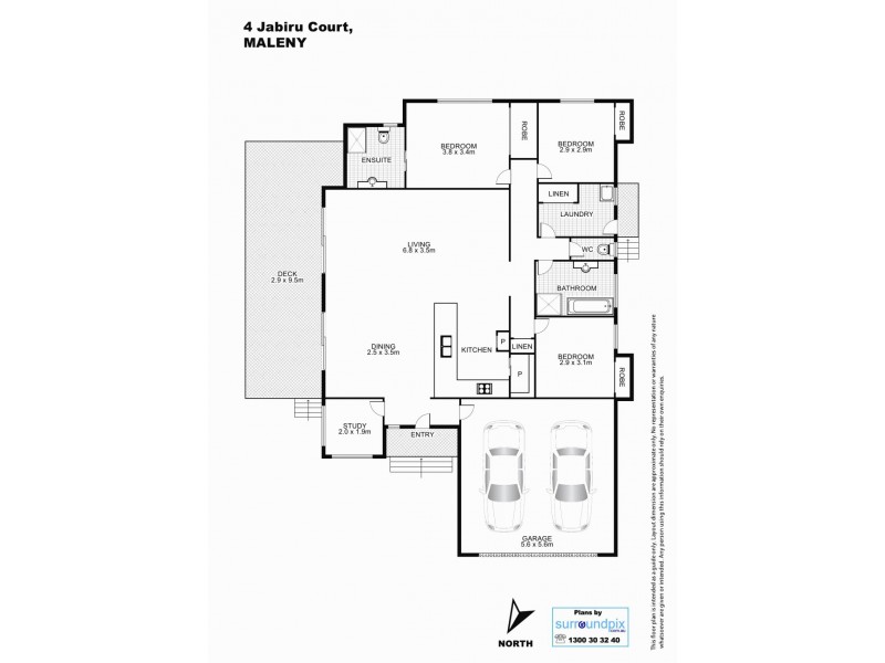 4 Jabiru Court, Maleny QLD 4552 Floorplan