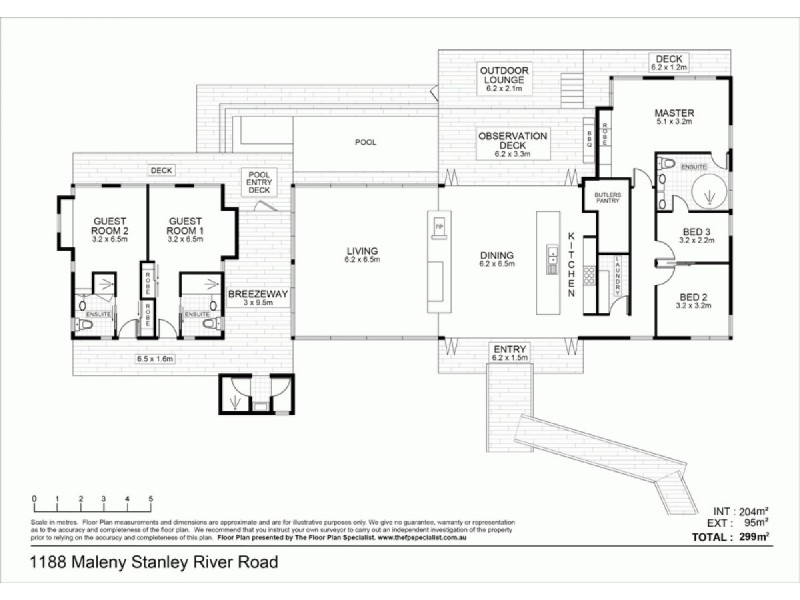 1188 Maleny Stanley River Road, Maleny QLD 4552 Floorplan