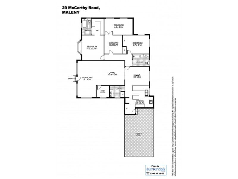 29 McCarthy Road, Maleny QLD 4552 Floorplan