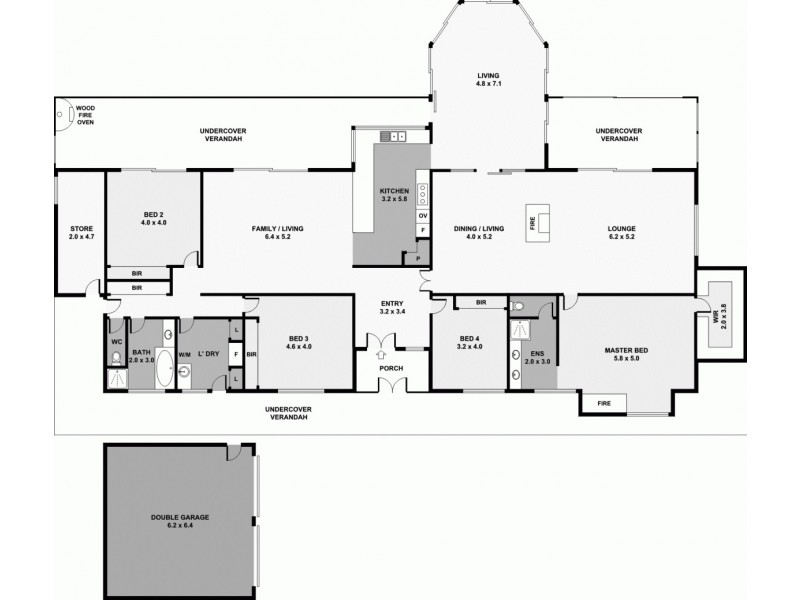 33 Glen Eden Court, Flaxton QLD 4560 Floorplan