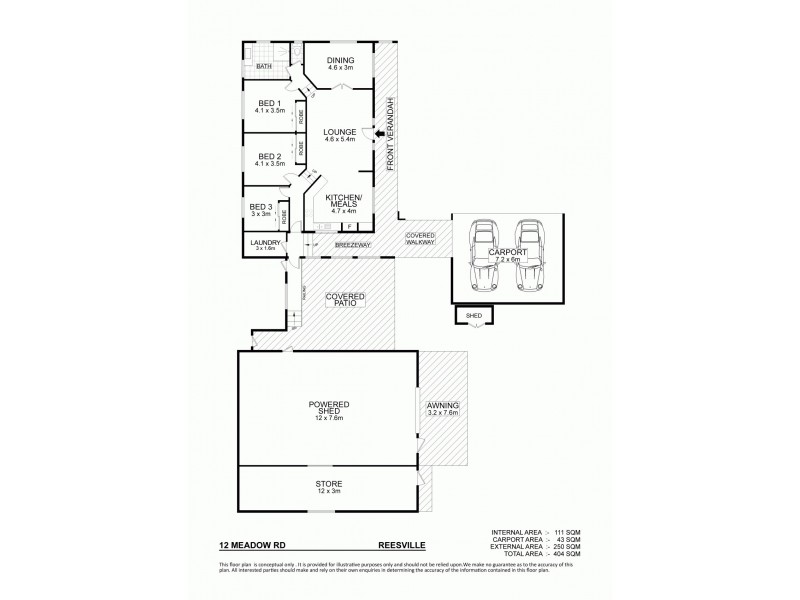 12 Meadow Road, Maleny QLD 4552 Floorplan