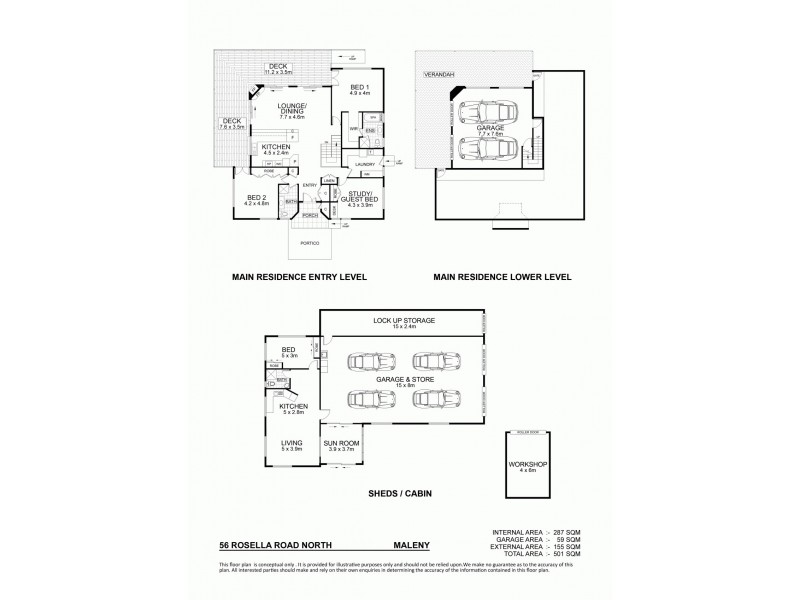 56 Rosella Road, Maleny QLD 4552 Floorplan