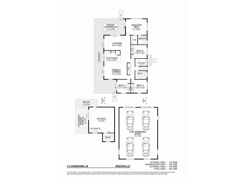 13 Oxenham Lane, Maleny QLD 4552 Floorplan