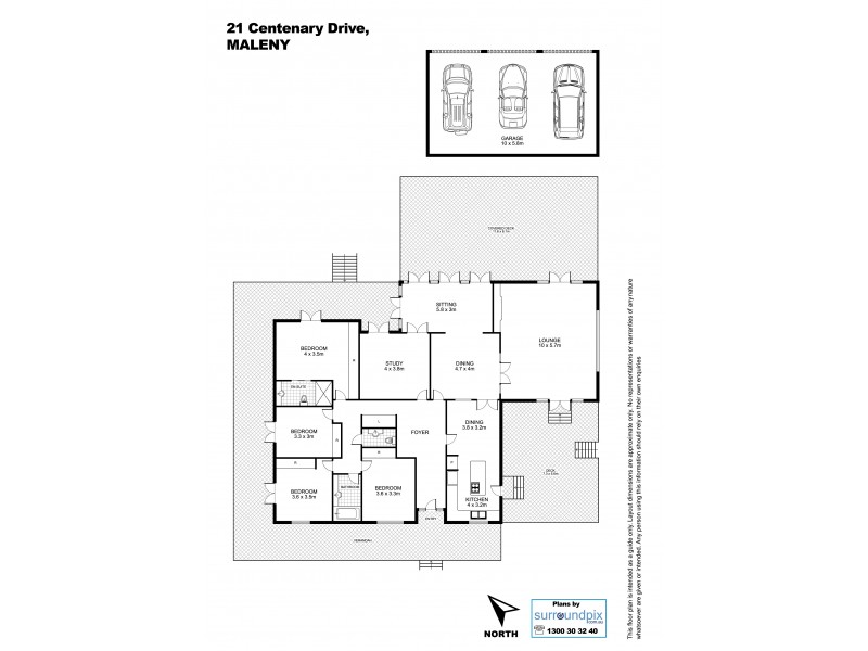 21 Centenary Drive, Maleny QLD 4552 Floorplan