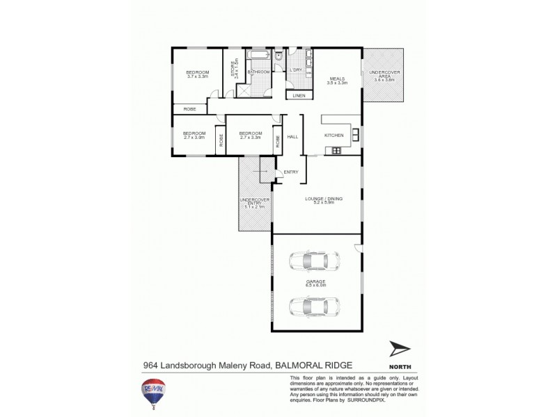 964 Landsborough Maleny Road, Maleny QLD 4552 Floorplan