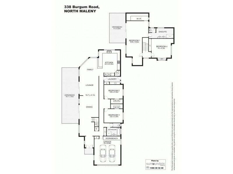 338 Burgum Road, North Maleny QLD 4552 Floorplan