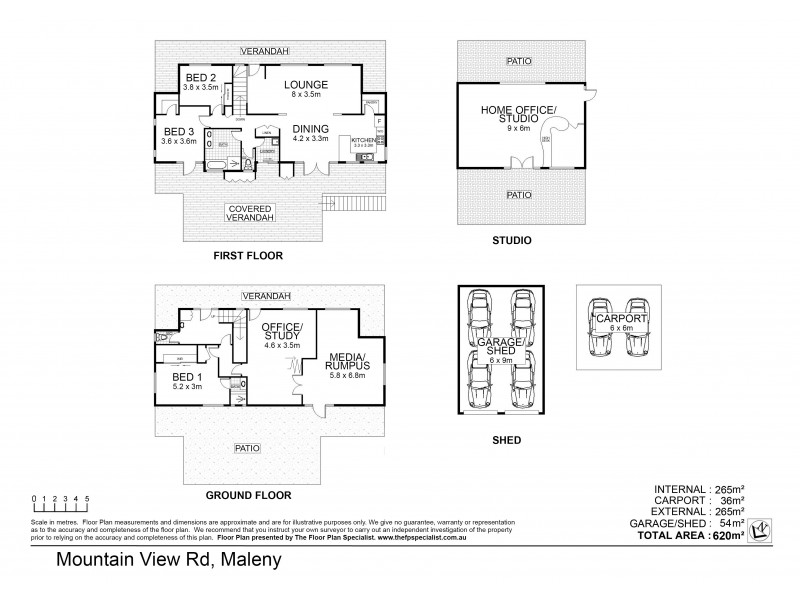60 Mountain View Road, Maleny QLD 4552 Floorplan