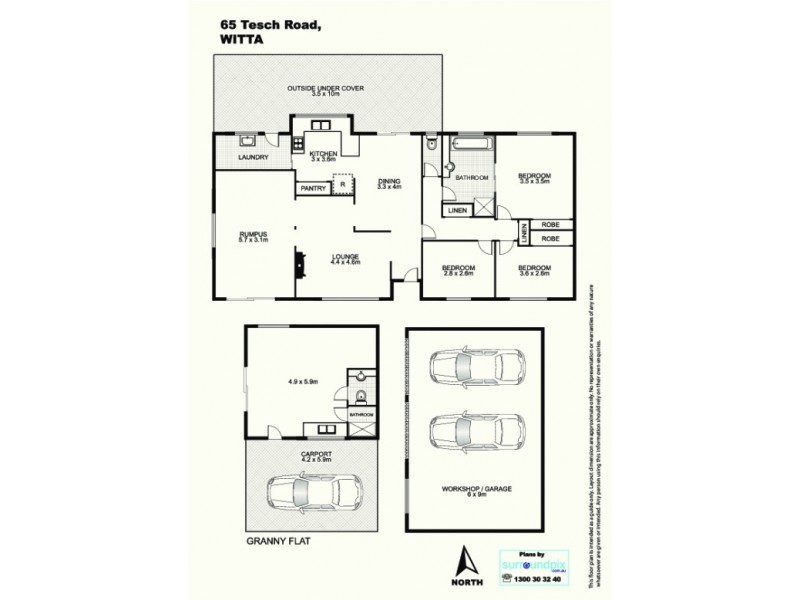 65 Tesch Road, Maleny QLD 4552 Floorplan