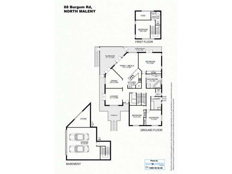88 Burgum Road, Maleny QLD 4552 Floorplan