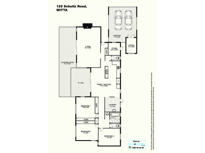125 Schultz Road, Maleny QLD 4552 Floorplan