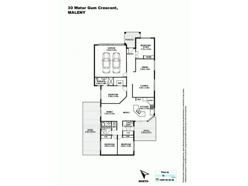 30 Water Gum Crescent, Maleny QLD 4552 Floorplan