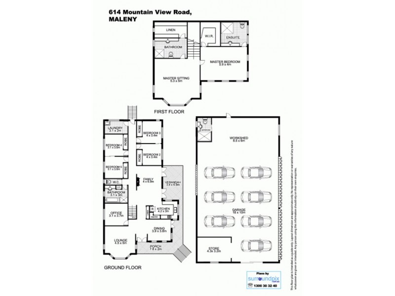 614 Mountain View Road, Maleny QLD 4552 Floorplan