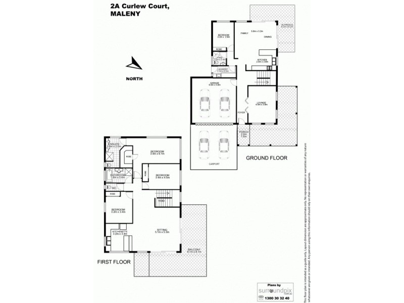 2a Curlew Court, Maleny QLD 4552 Floorplan