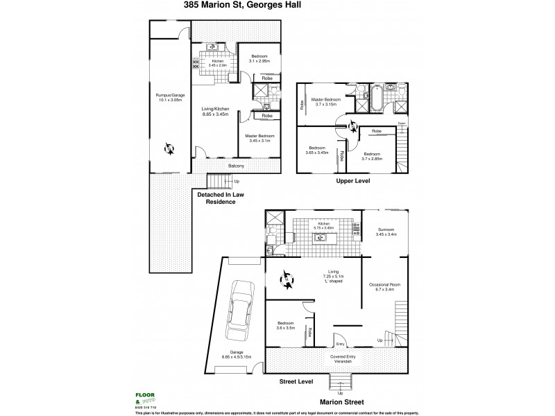 385 Marion St, Georges Hall NSW 2198 Floorplan