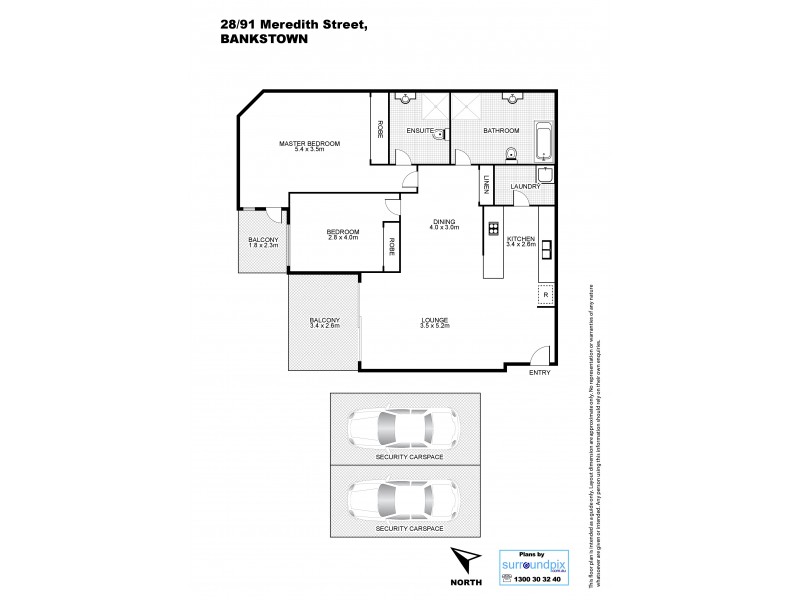 28/91 Meredith St, Bankstown NSW 2200 Floorplan