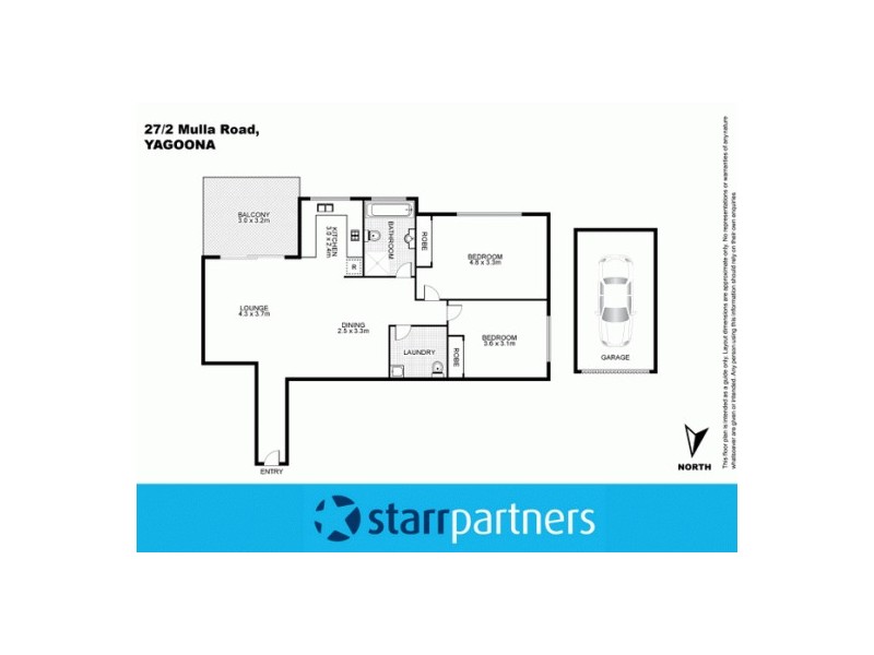 27/2-10 Mulla Road, Yagoona NSW 2199 Floorplan