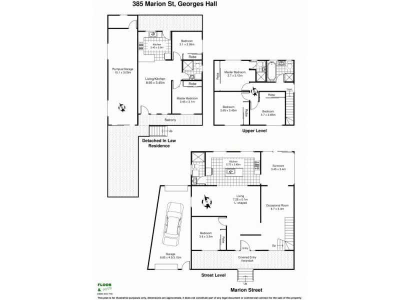 385 Marion St, Georges Hall NSW 2198 Floorplan
