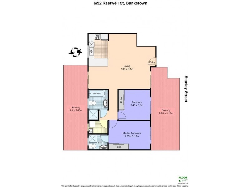 6/52 Restwell Street, Bankstown NSW 2200 Floorplan