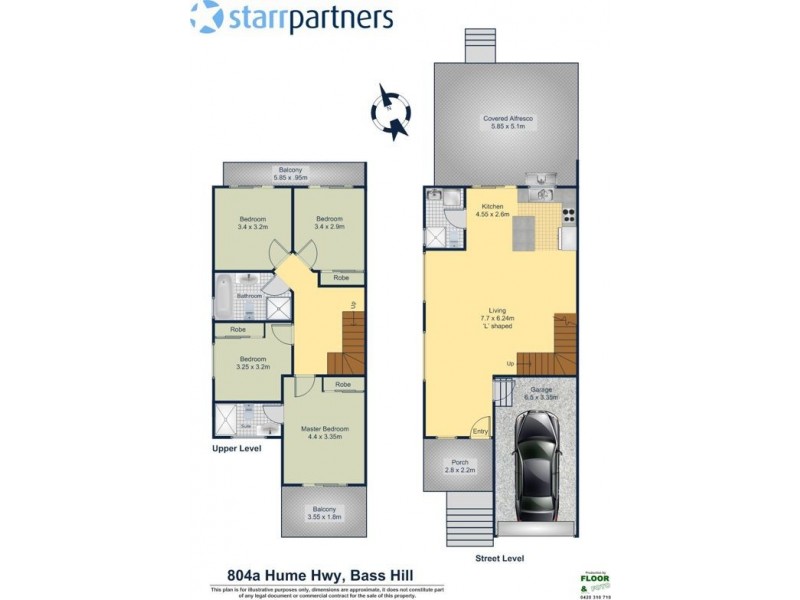 804A Hume Highway, Bass Hill NSW 2197 Floorplan