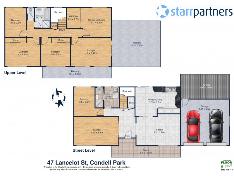 47 Lancelot St, Condell Park NSW 2200 Floorplan
