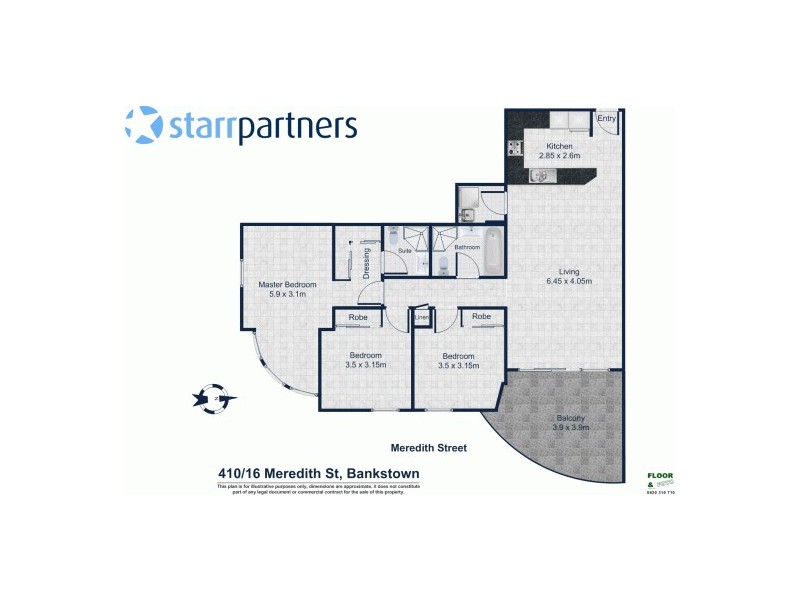 410/16 Meredith Street, Bankstown NSW 2200 Floorplan