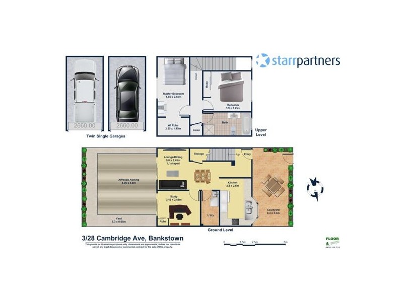 3/28 Cambridge Ave, Bankstown NSW 2200 Floorplan